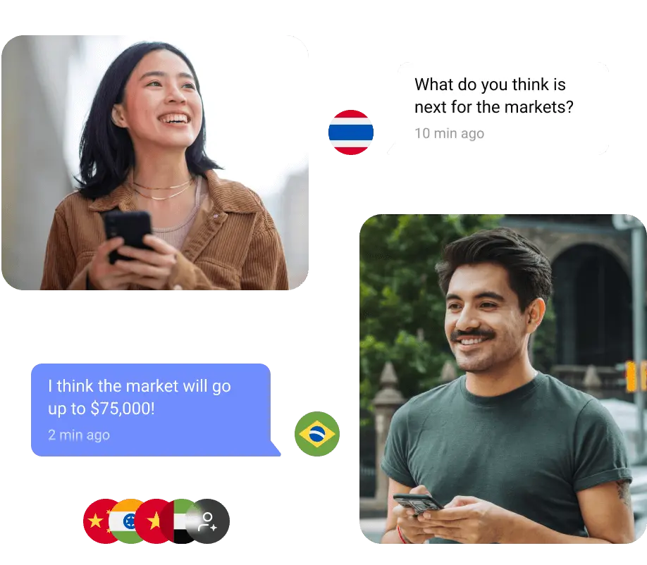 AlphaEdge trading community members